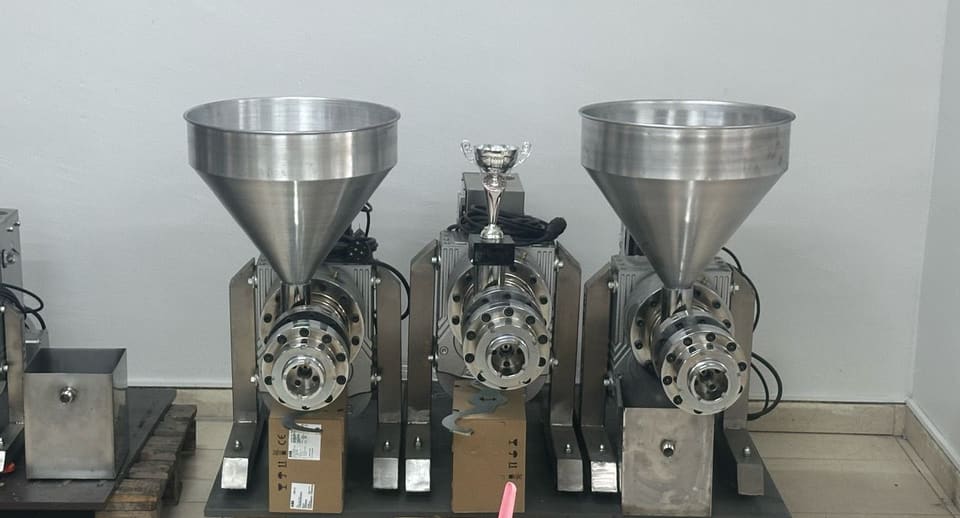 ColdSeedPress cold seed press machines ready for delivery — view 3 of 3
