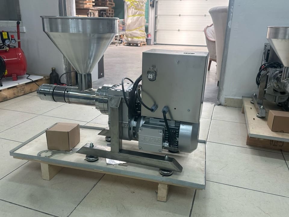 ColdSeedPress cold seed press machine, side view — view 1 of 2